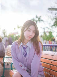 Kuragawa - NO.043 Japan Travel Shooting - Purple Disney Uniform(30)